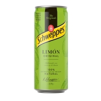 Refresco SCHWEPPES limón lata 33 cl