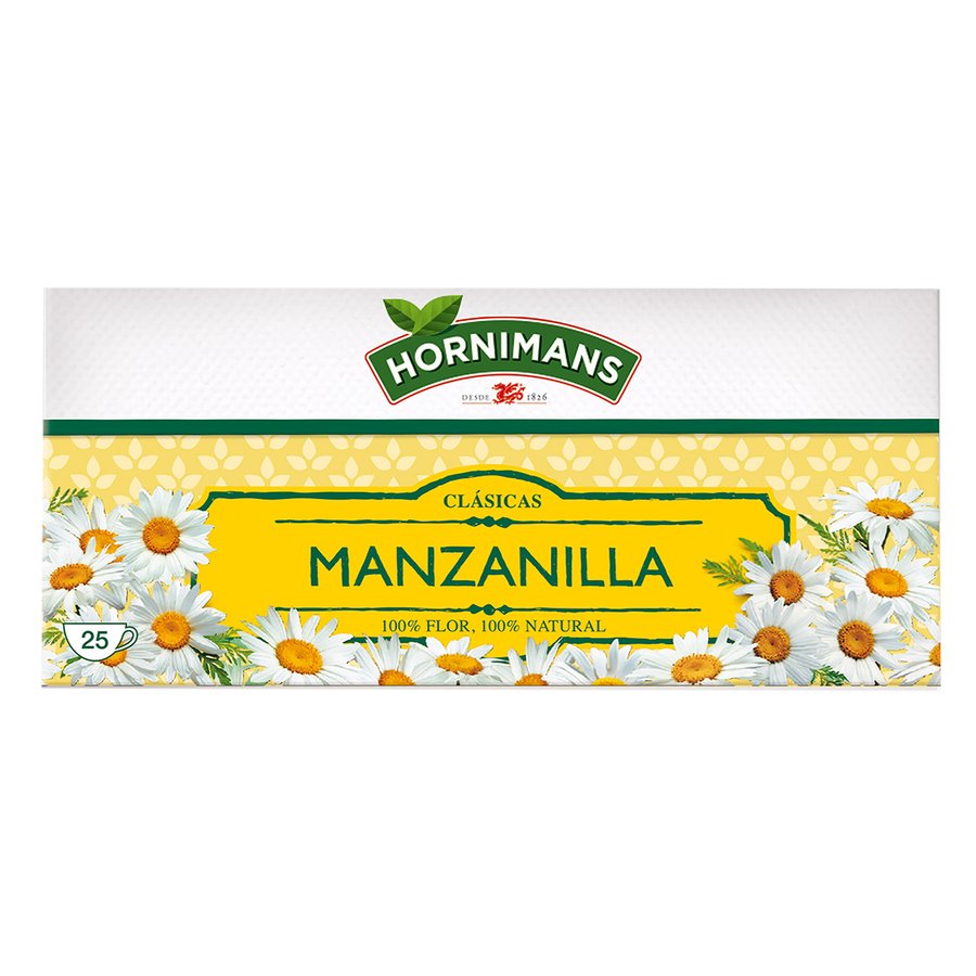 Manzanilla HORNIMANS estuche 25 unidades