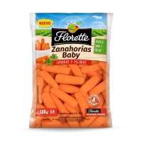 Snack zanahoria FLORETTE bolsa 125 g
