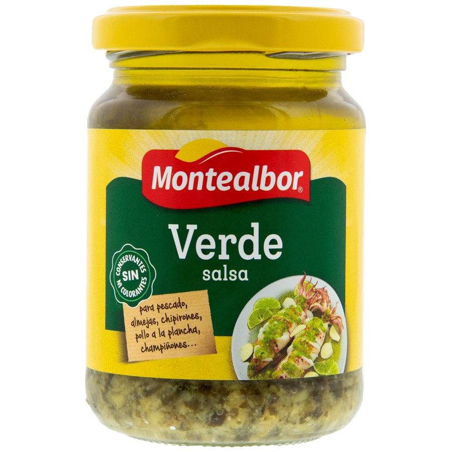 Salsa verde MONTEALBOR bote 180 g