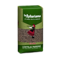 Lentejas pardinas LA ASTURIANA extra bolsa 500 g