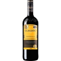 Vino tinto de mesa ELEGIDO botella  1 l