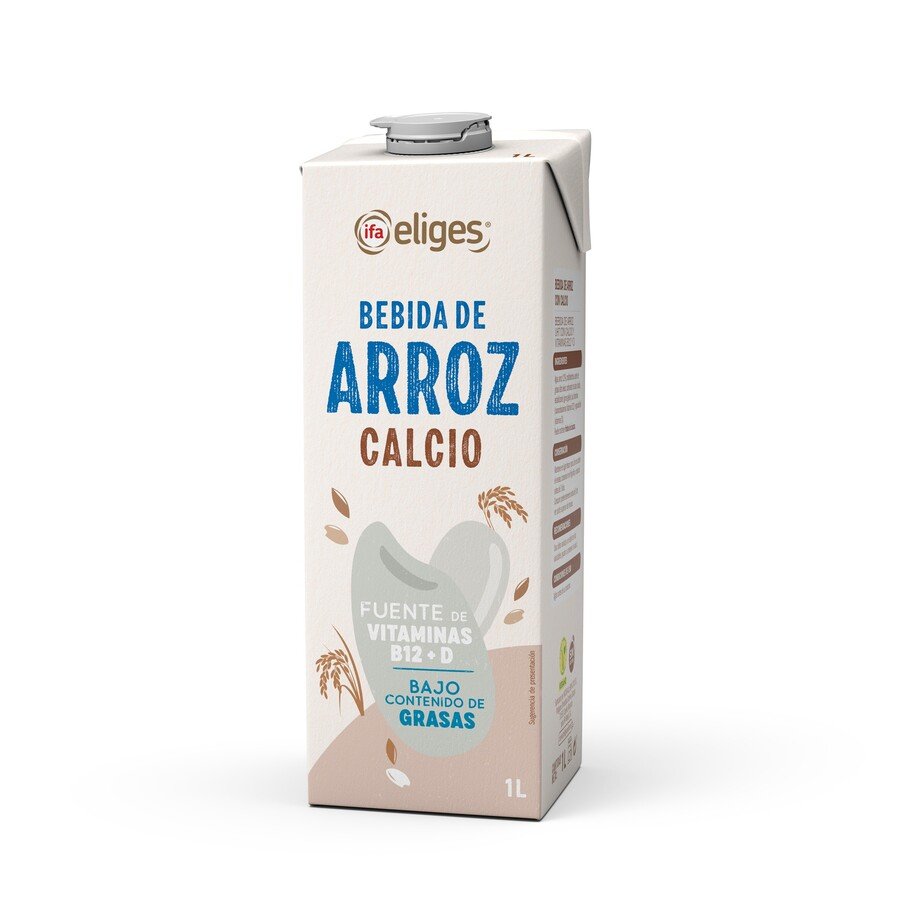 Bebida de arroz IFA ELIGES calcio brik 1 l