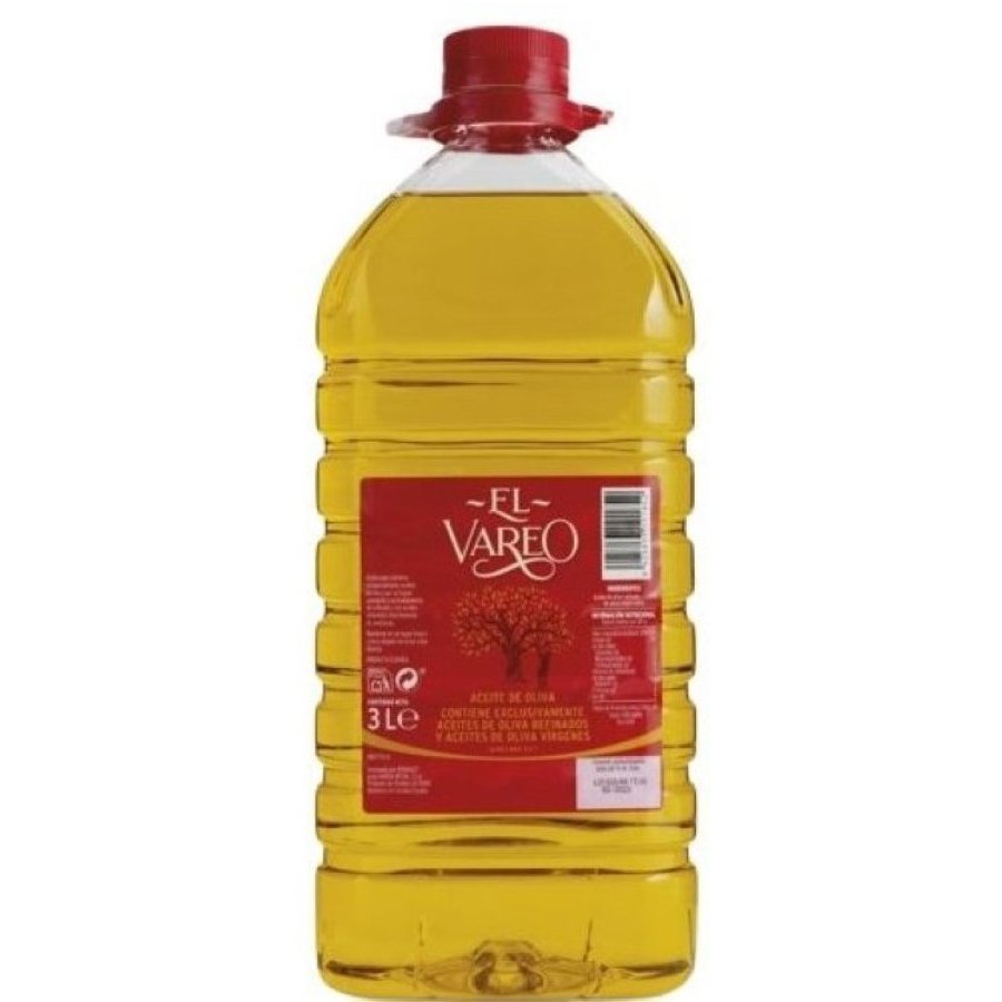 Aceite oliva 0,4º EL VAREO garrafa 3 l