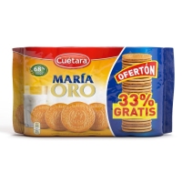 Galletas maría CUETARA Oro 600 g + 33% gratis