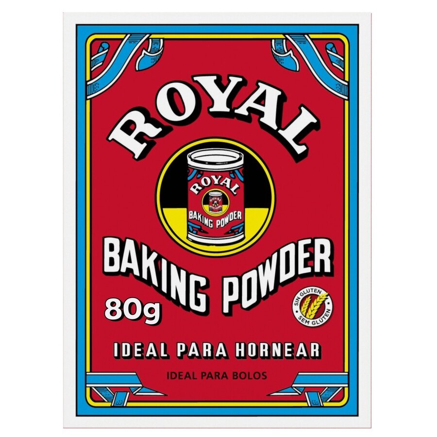 Preparado hornear ROYAL estuche 5 sobres 80 g