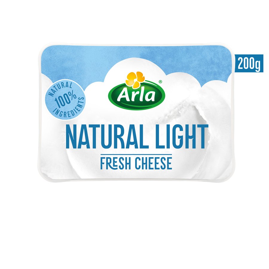 Queso untar ARLA natural light 200 g