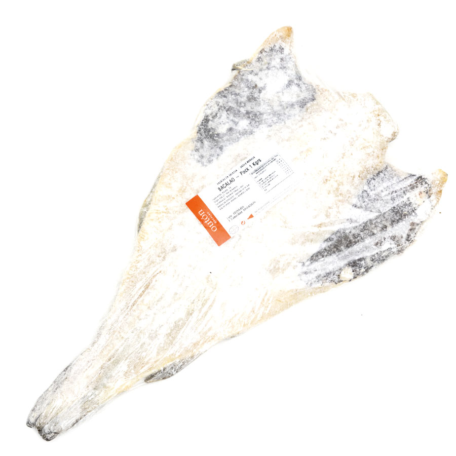 Bacalao salado OUTON 2 hojas retractiladas 1 kg aproximado
