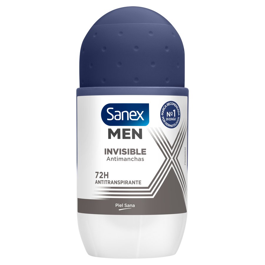 Desodorante SANEX invisible men roll-on 50  ml