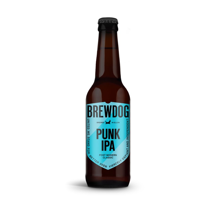 Cerveza escocesa BREWDOG Punk Ipa botella 33 cl