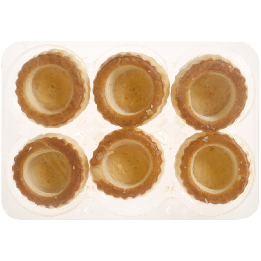 Vol au vent 75 mm bandeja 6 unidades 210 g