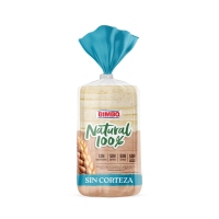 Pan de molde BIMBO natural sin corteza 450 g