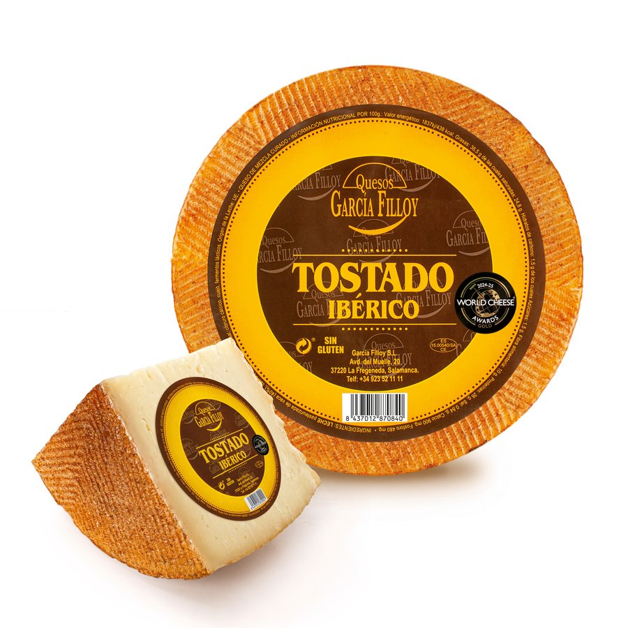 Queso curado GARCIA FILLOY tostado ibérico kilo