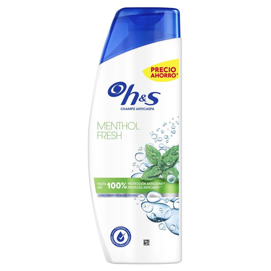 Champú H&S anticaspa menthol fresh 330 ml