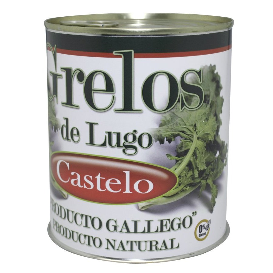 Grelos al natural CASTELO LATA 230 g pne.