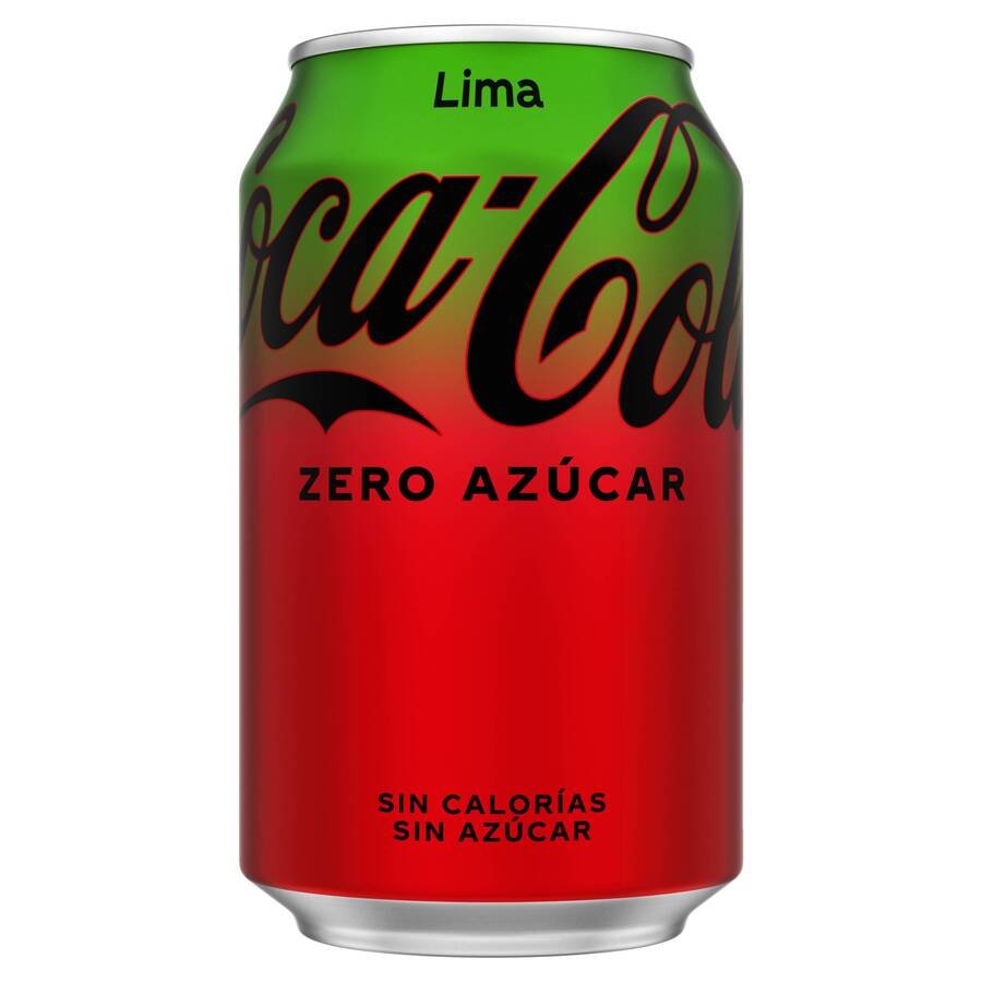 Refresco COCA-COLA Zero lima lata 33 cl