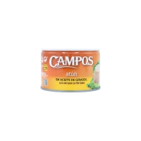 Atún en aceite de girasol CAMPOS 400 g pn.