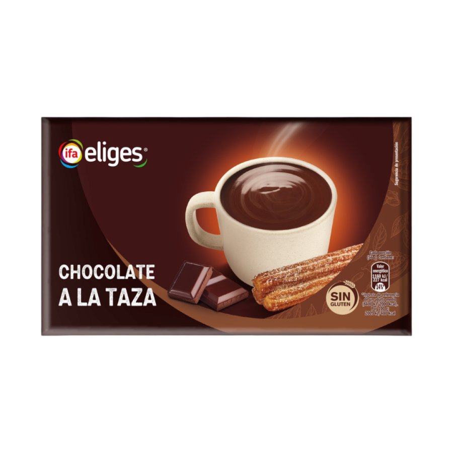 Chocolate a la taza IFA ELIGES tableta 300 g