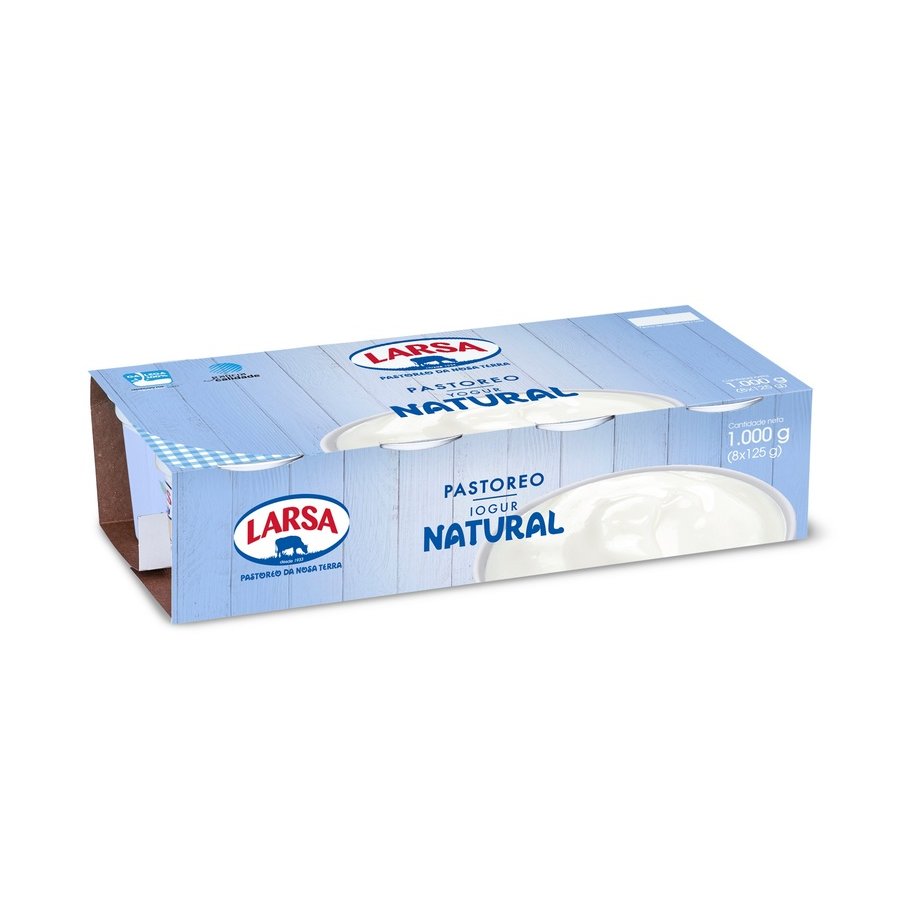 Yogur natural LARSA pack 8x125 g