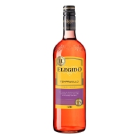 Viño rosado de mesa ELEGIDO araúxa botella 1 l
