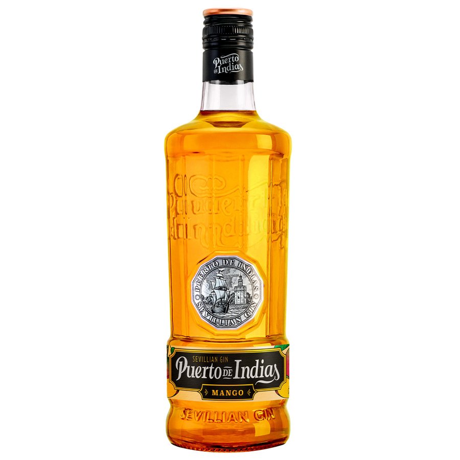 Ginebra PUERTO DE INDIAS Mango botella 70 cl