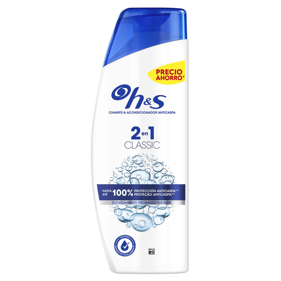 Champú y acondicionador H&S anticaspa 2en1 classic 330 ml