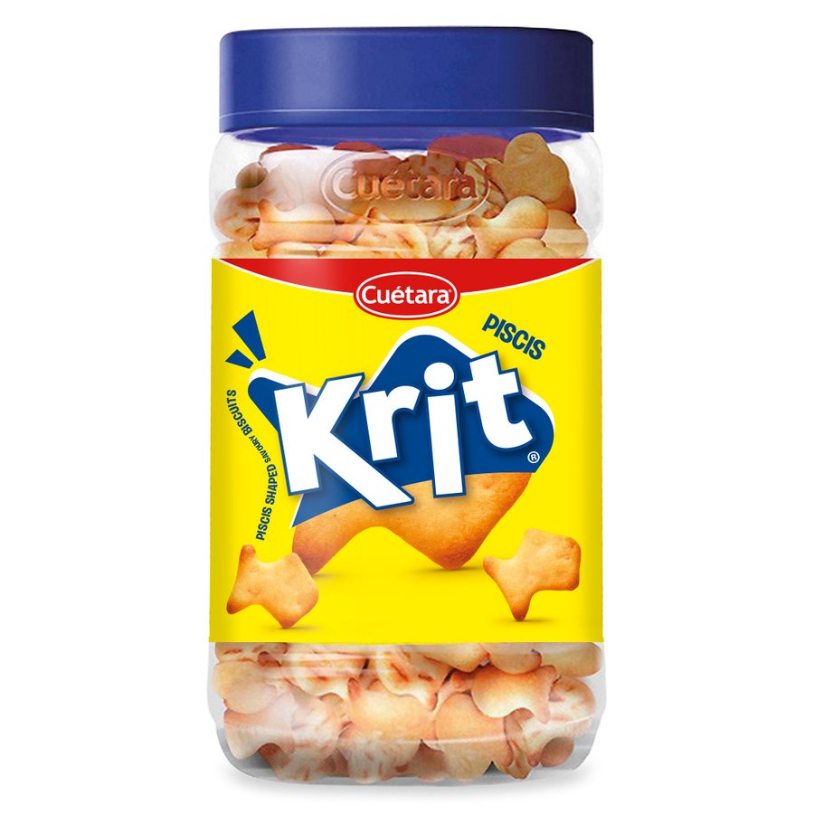 Galletas saladas CUETARA Piscis bote 350 g