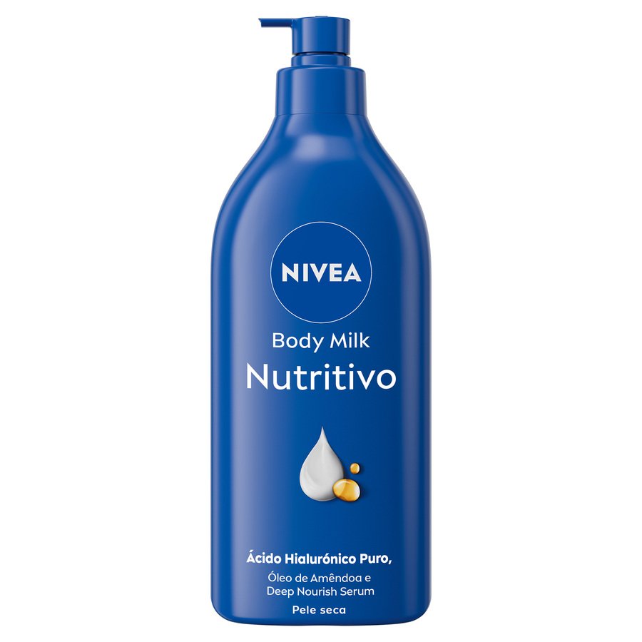 Body milk nutritivo NIVEA dosificador 625 ml