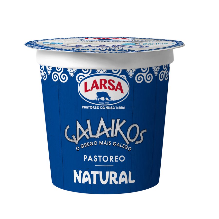 Yogur griego LARSA Galaikos natural 125 g