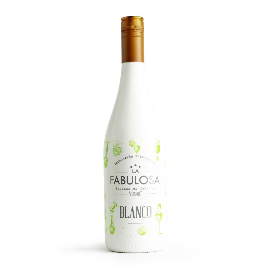 Vermouth LA FABULOSA blanco botella 75 cl