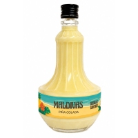 Piña colada MALDIVAS Gotas de Santiago botella 70 cl