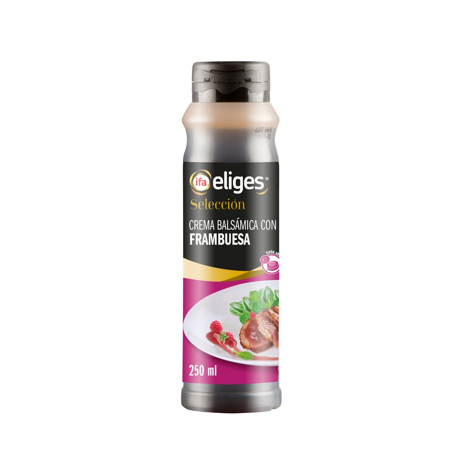 Crema vinagre balsámico IFA ELIGES frambuesa 250 ml