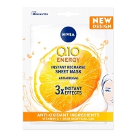 Mascarilla facial tejido NIVEA Q10 Energy 28 g