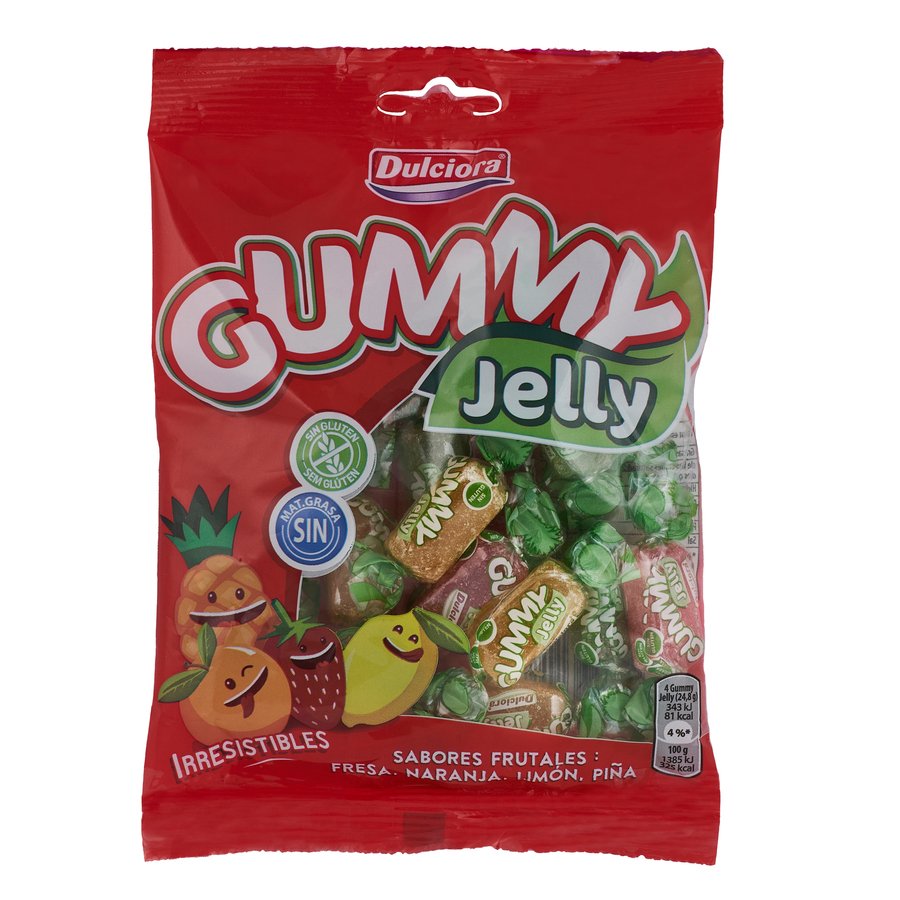 Caramelos goma Gummy Jelly DULCIORA 100 g
