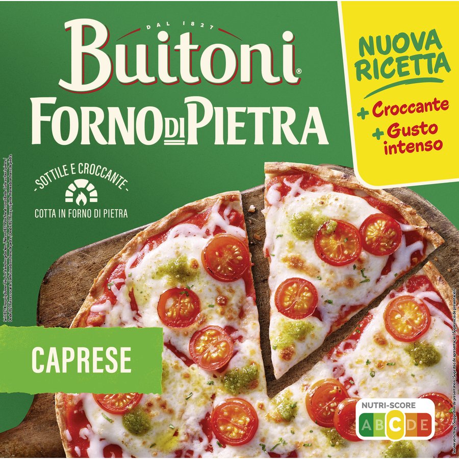 Pizza congelada BUITONI Forno di Pietra Caprese 350 g