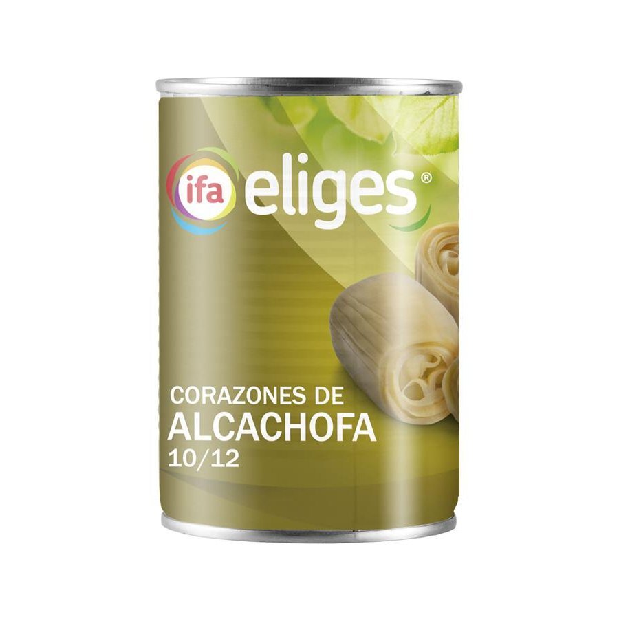 Corazones de alcachofa IFA ELIGES 10/12 lata 240 g pne.