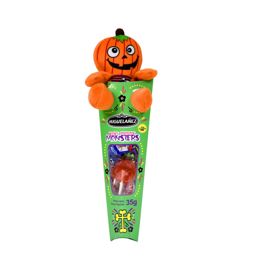 Caramelos surtidos MIGUELAÑEZ halloween Mini Tedy Monsters 35 g