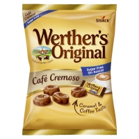 Caramelos WERTHER'S Original café cremoso sin azúcar bolsa 90 g