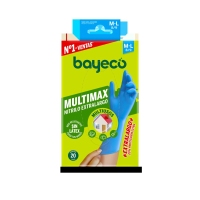 Luvas nitrilo BAYECO extralongo talle m/l 20 unidades