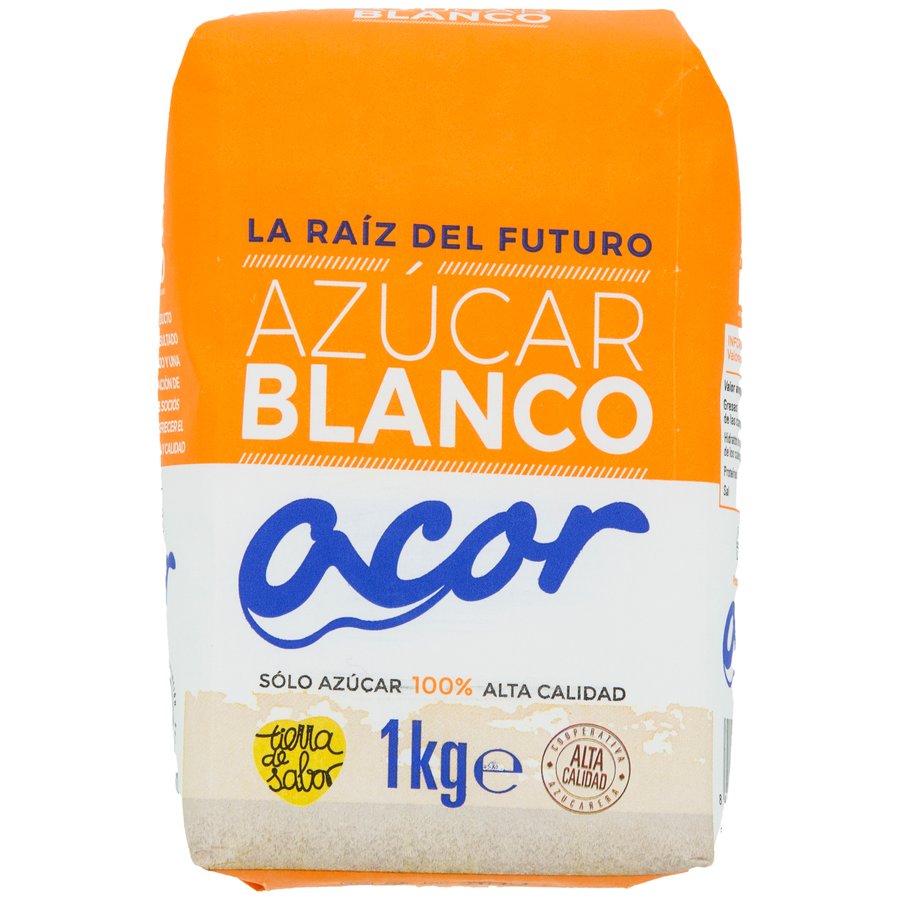 Azúcar blanco paquete 1 kg