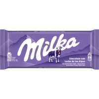 Chocolate con leche MILKA tableta 125 g