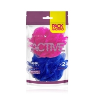 Esponja SUAVIPIEL Flor Active Sense 2 unidades