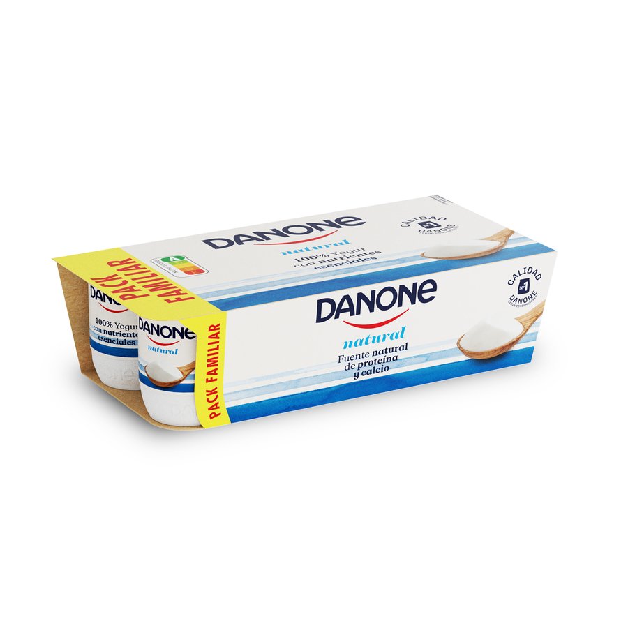 Yogur DANONE natural pack 8 x 120 g