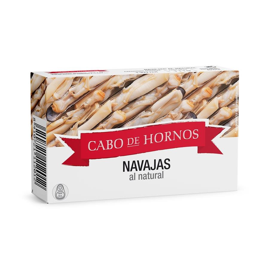 Navajas al natural CABO DE HORNOS 63 g pne.