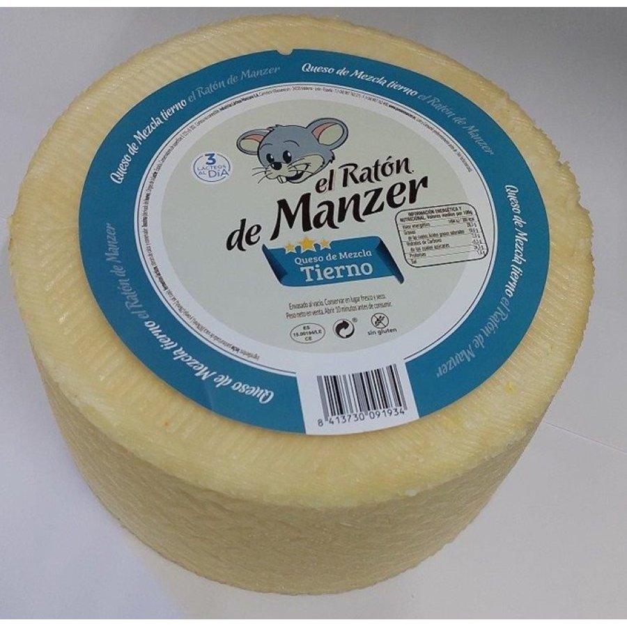 Queso tierno mezcla MANZER kilo