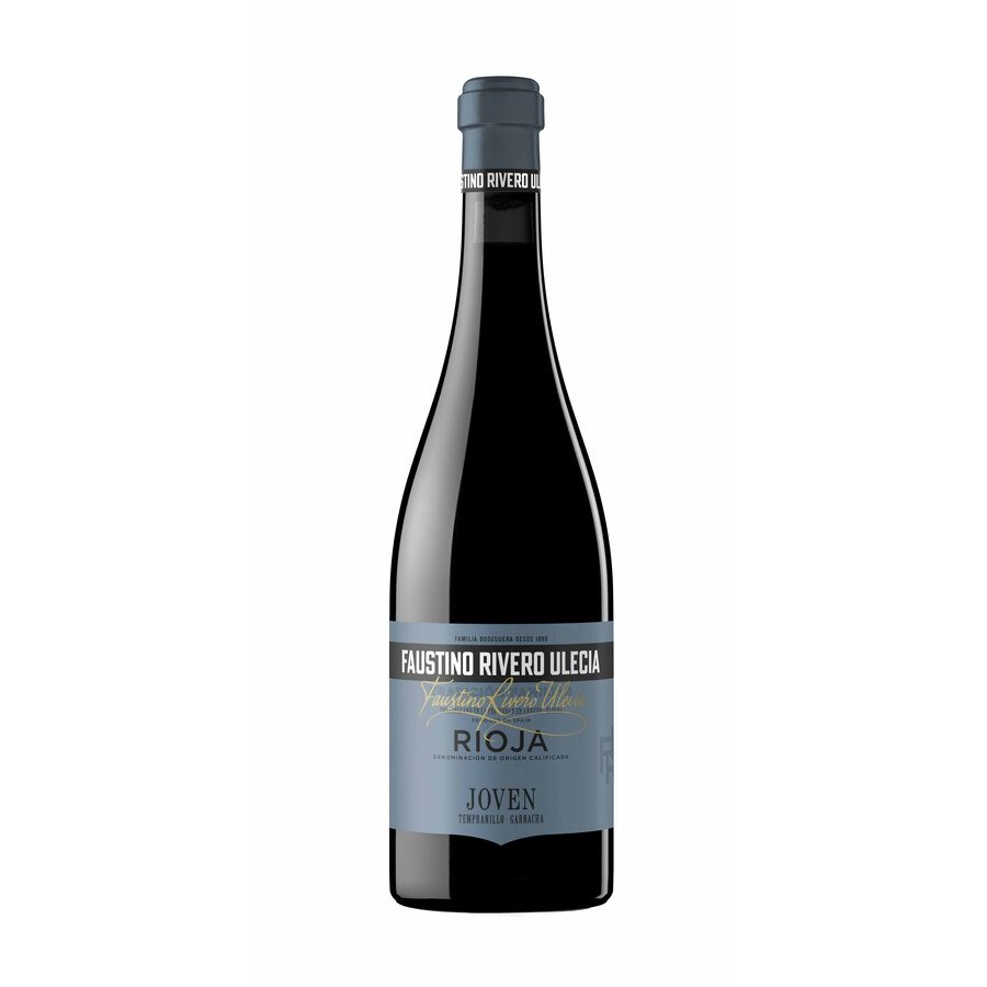 Vino tinto D.O.Ca.Rioja FAUSTINO RIVERO ULECIA Joven botella 75 cl