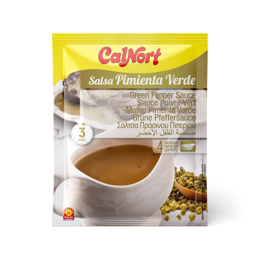 Salsa pimienta verde CALNORT sobre 50 g