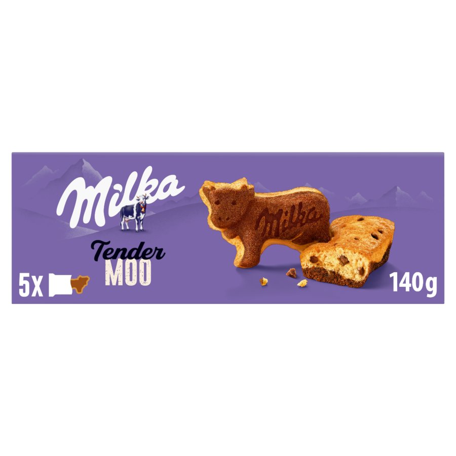 Bizcocho MILKA Tender Moo 140 g