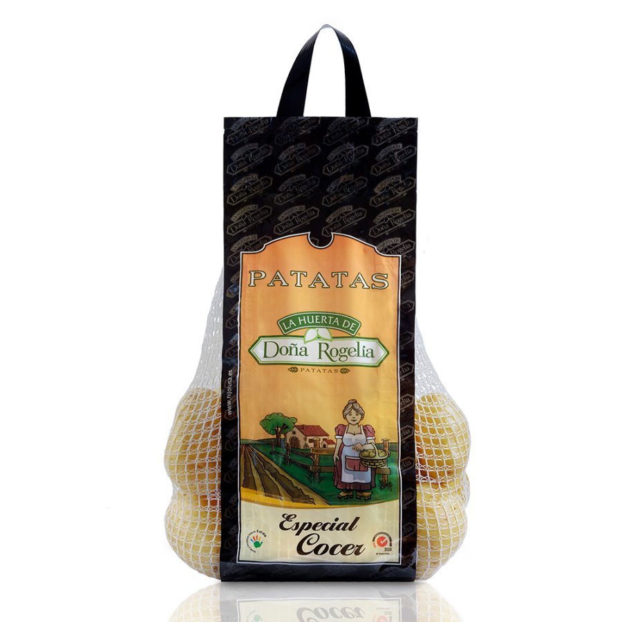 Patata cocer categoría 1ª calibre 45/80mm malla 3 kg