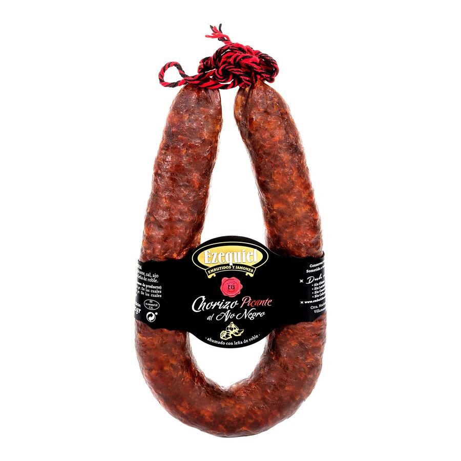 Chorizo EZEQUIEL al ajo negro picante 425 g